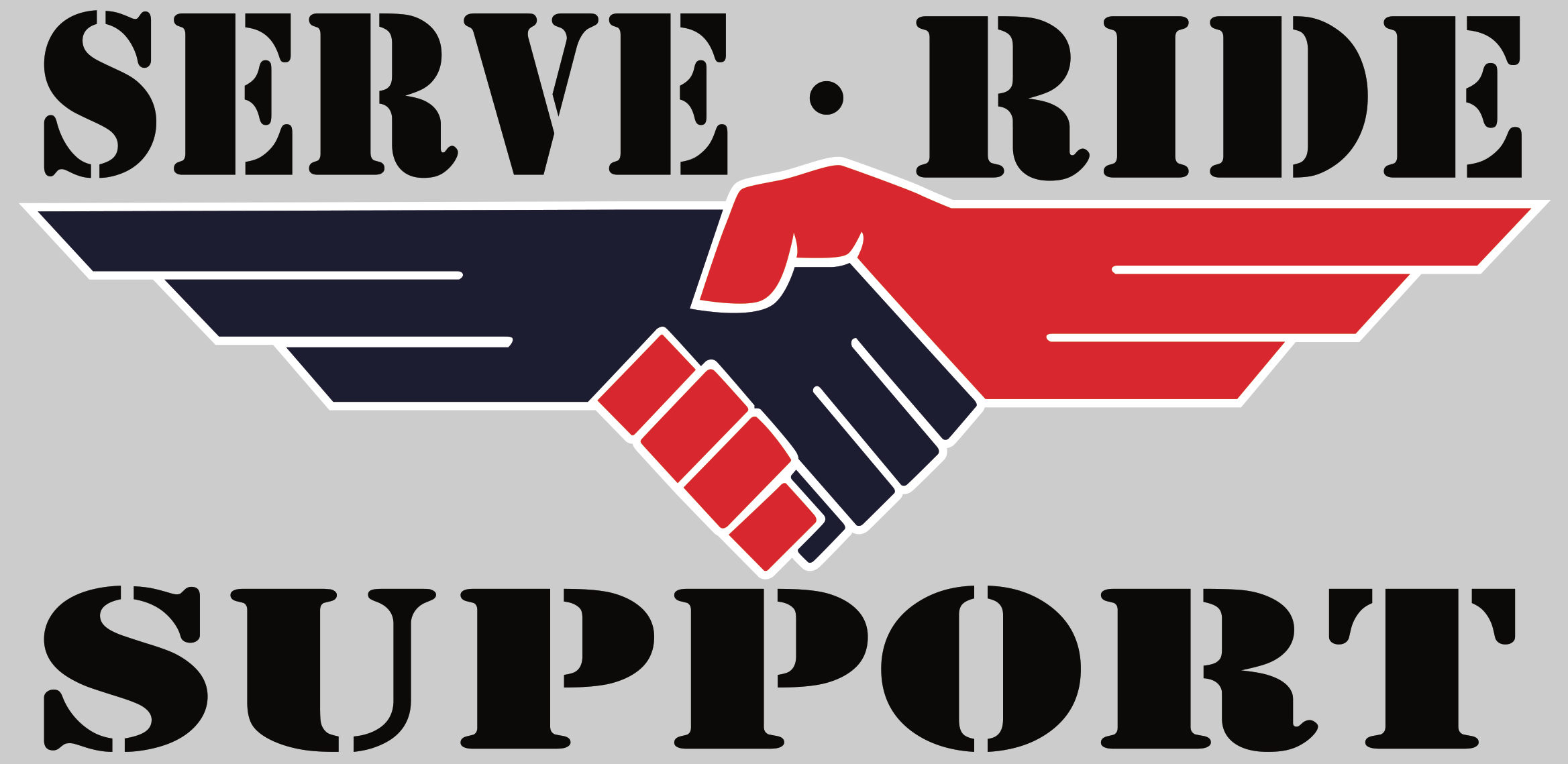 Serve. Ride. Support